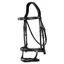Dy'on New English Double Noseband Bridle - Black