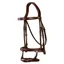Dy'on New English Double Noseband Bridle - Brown