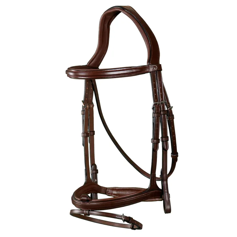 Dy'on New English Flash Bridle - Brown