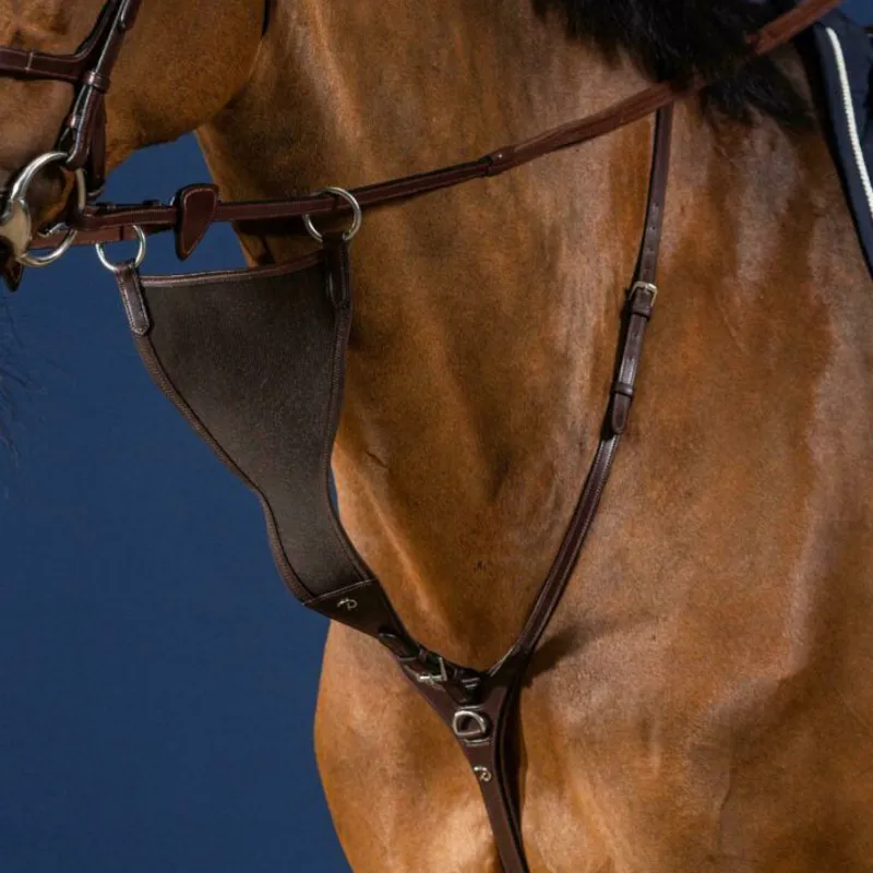 Dy'on New English Elastic Bib Martingale Attachment - Black-1