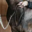 Dy'on Working Plaited Lead Rein with Chain - Brown