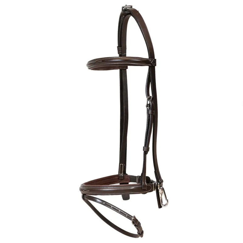Dy'on Working Training Bridle - Brown-2
