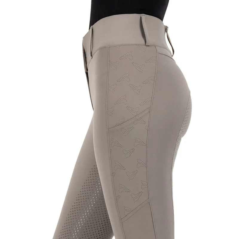 Easy Rider Amaya Full Grip Ladies Breeches - Tundra-2