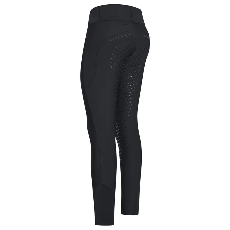 Easy Rider Maxima Full Grip Junior Riding Tights - Black-1