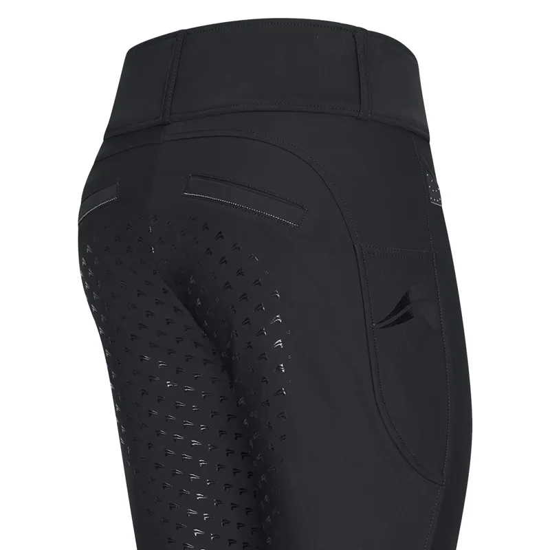 Easy Rider Maxima Full Grip Junior Riding Tights - Black-2