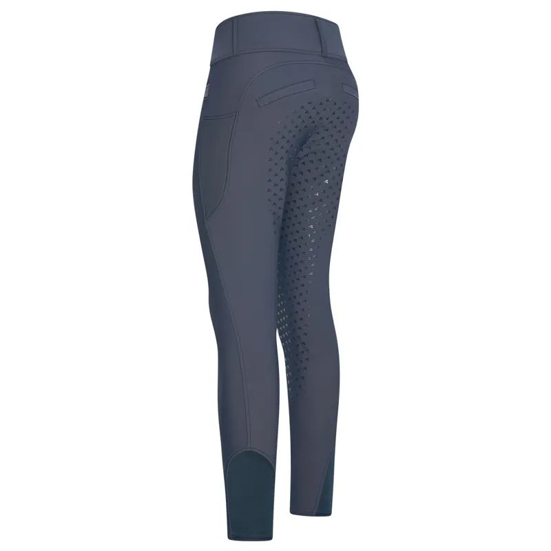 Easy Rider Maxima Full Grip Junior Riding Tights - Navy-1