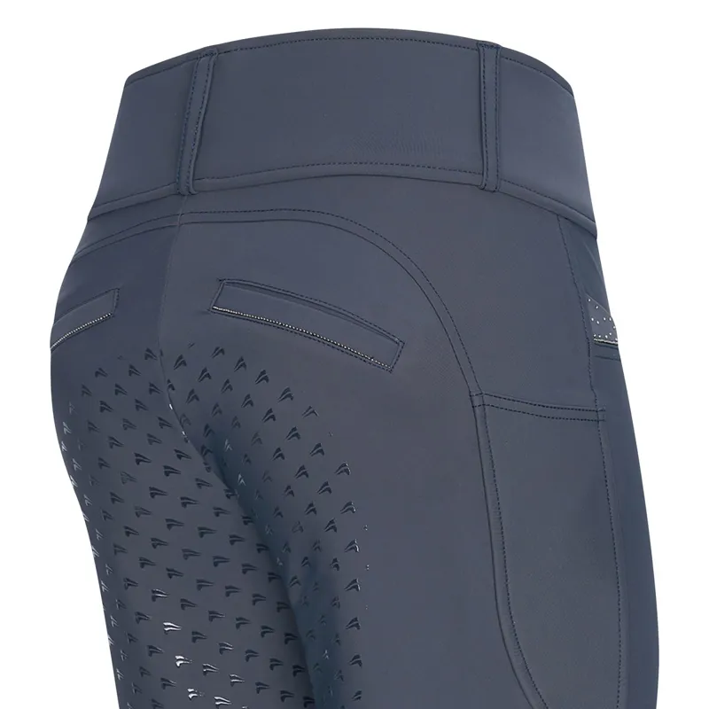 Easy Rider Maxima Full Grip Junior Riding Tights - Navy-2