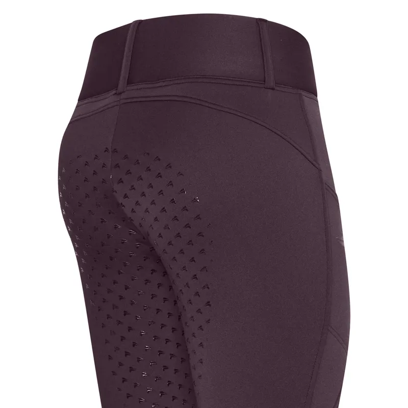 Easy Rider Don Full Grip Junior Riding Tights - Black Rose-2