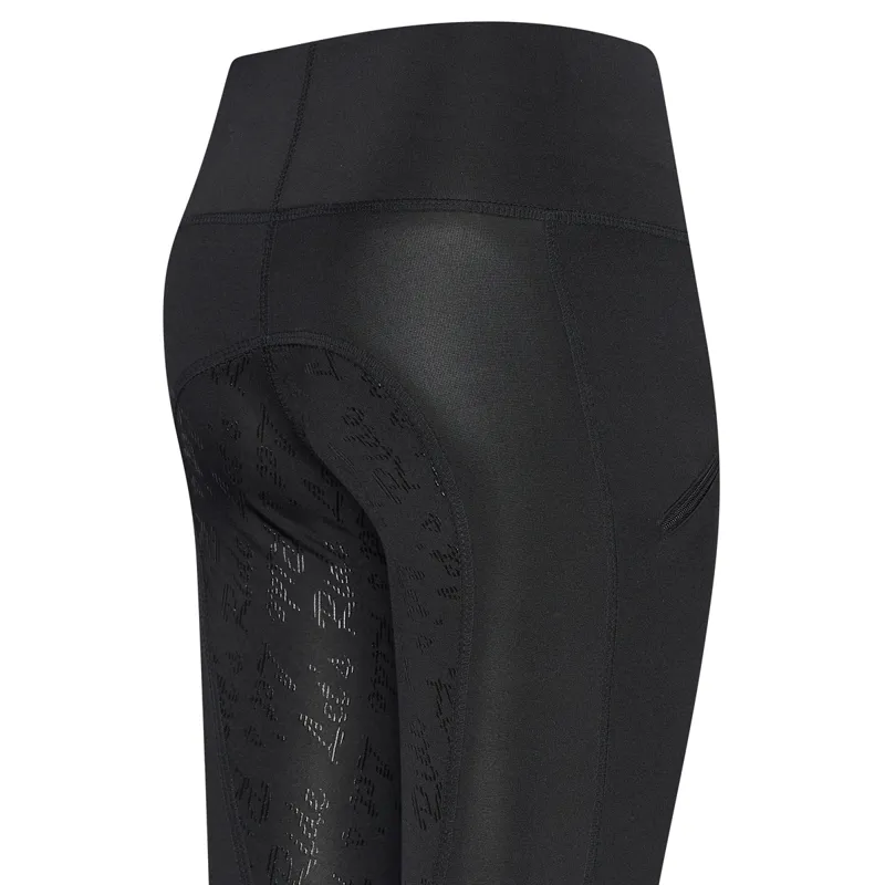 Easy Rider Dietse Full Grip Junior Riding Tights - Black-2