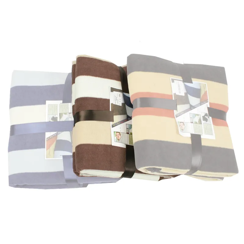 Horseware Rambo Newmarket Throw Whitney Stripe Chocolate Redpost