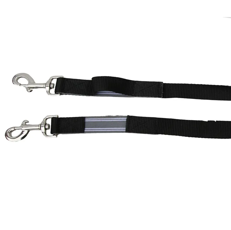 Windsor Elastic Nylon Side Reins - Black-2