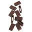 Elico Replacement Rubber Bridle Keepers - 10 Pack - Brown