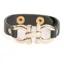Elico D-Ring Bit Bracelet - Black