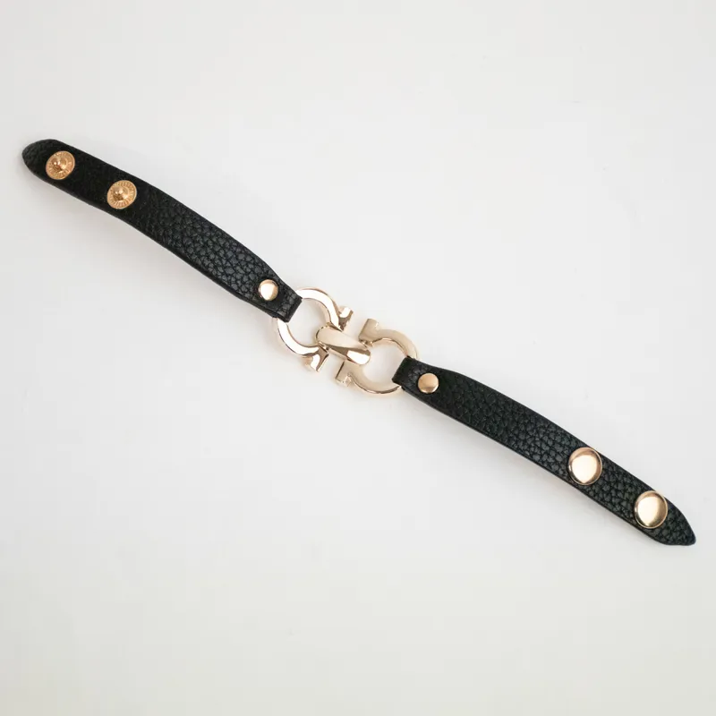 Elico D-Ring Bit Bracelet - Black-1