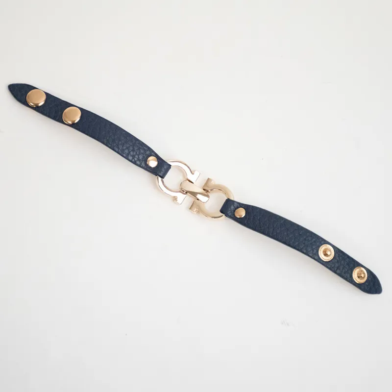 Elico D-Ring Bit Bracelet - Navy-1
