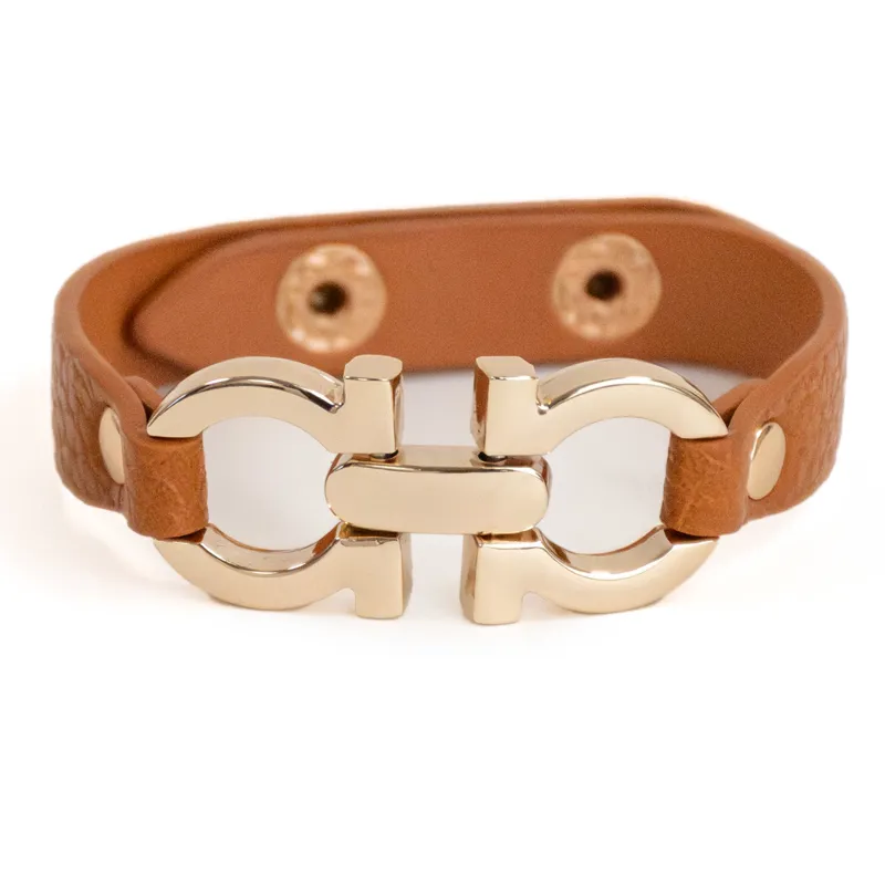 Elico D-Ring Bit Bracelet - Tan
