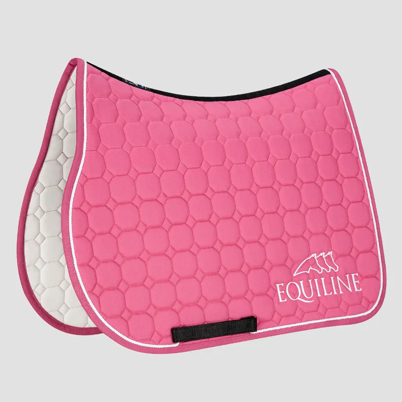 Equiline Outline Saddlecloth - Fuchsia