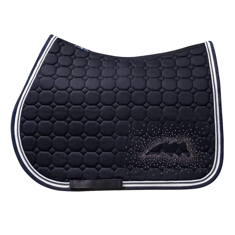 Equiline Joyce Saddlecloth - Blue-1