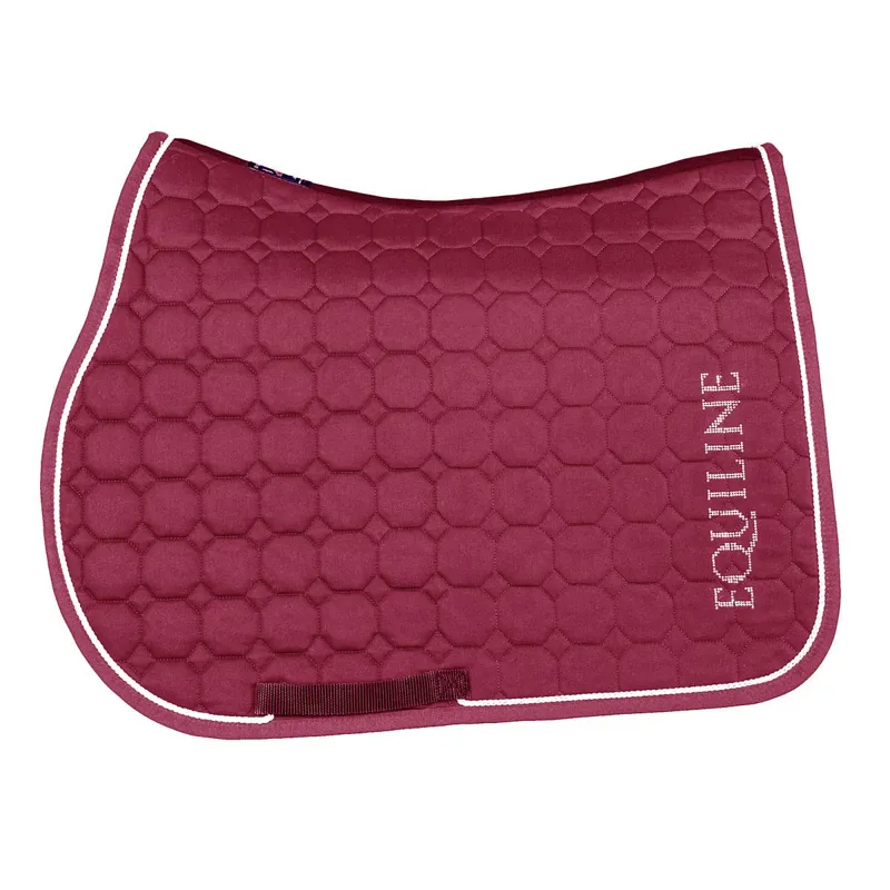 Equiline South Saddlecloth - Bordeaux