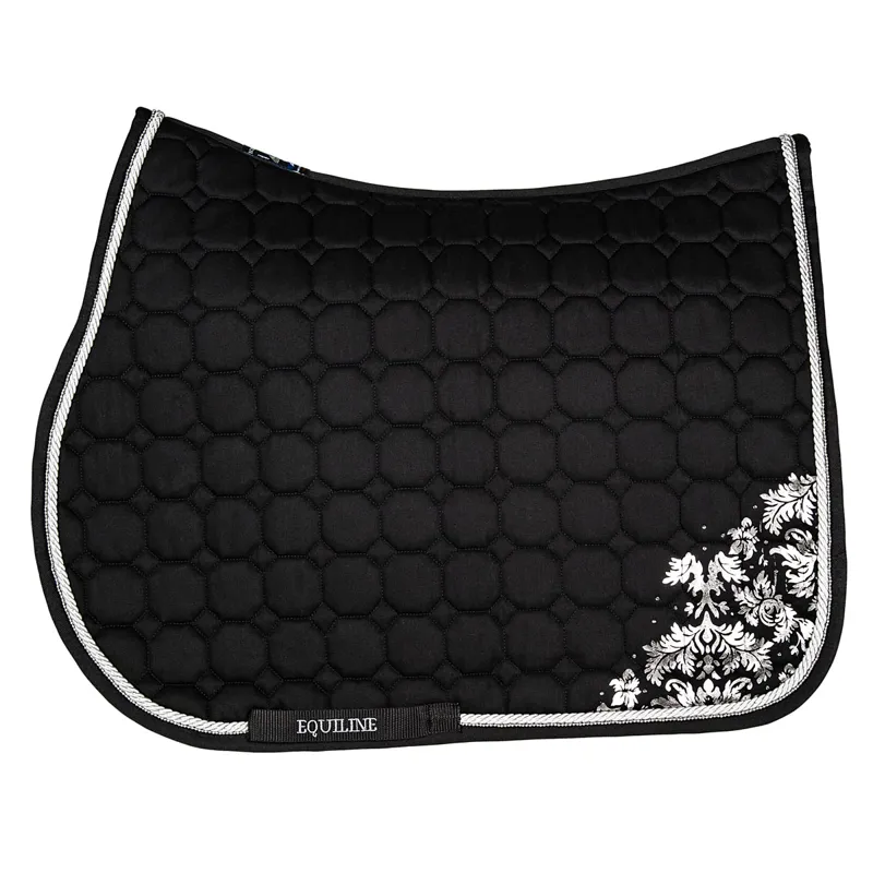 Equiline Victoria GP Saddlecloth - Black