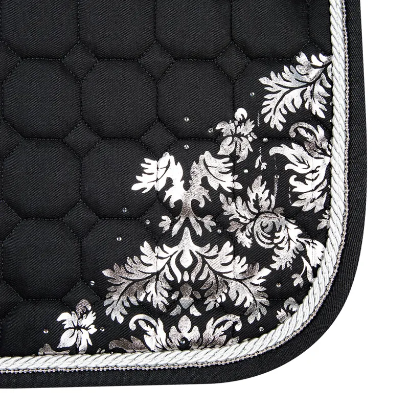 Equiline Victoria GP Saddlecloth - Black-1