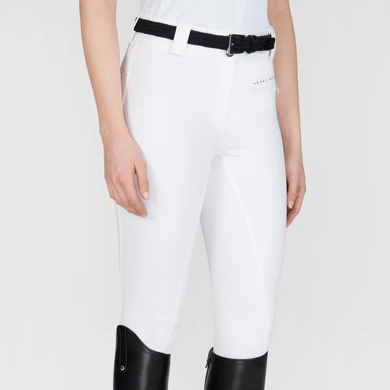 Equiline Cecile Full Grip Ladies Competition Breeches White