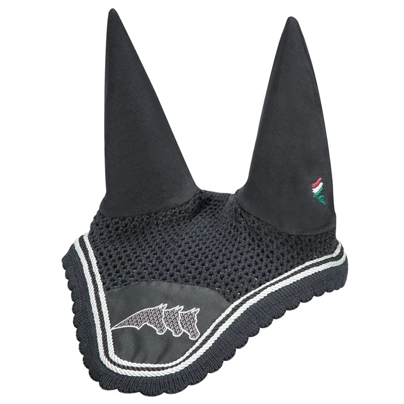 Equiline Wang Ear Net - Black