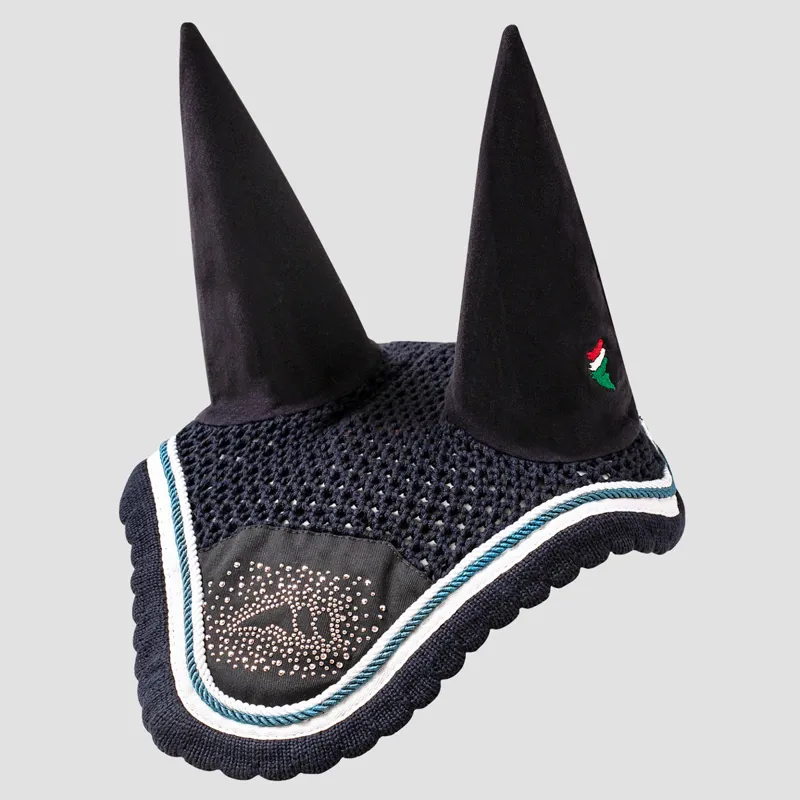 Equiline Joyce Ear Net - Blue