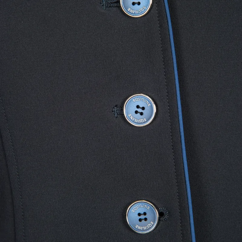 Equiline Christine Ladies Competition Jacket - Blue-3
