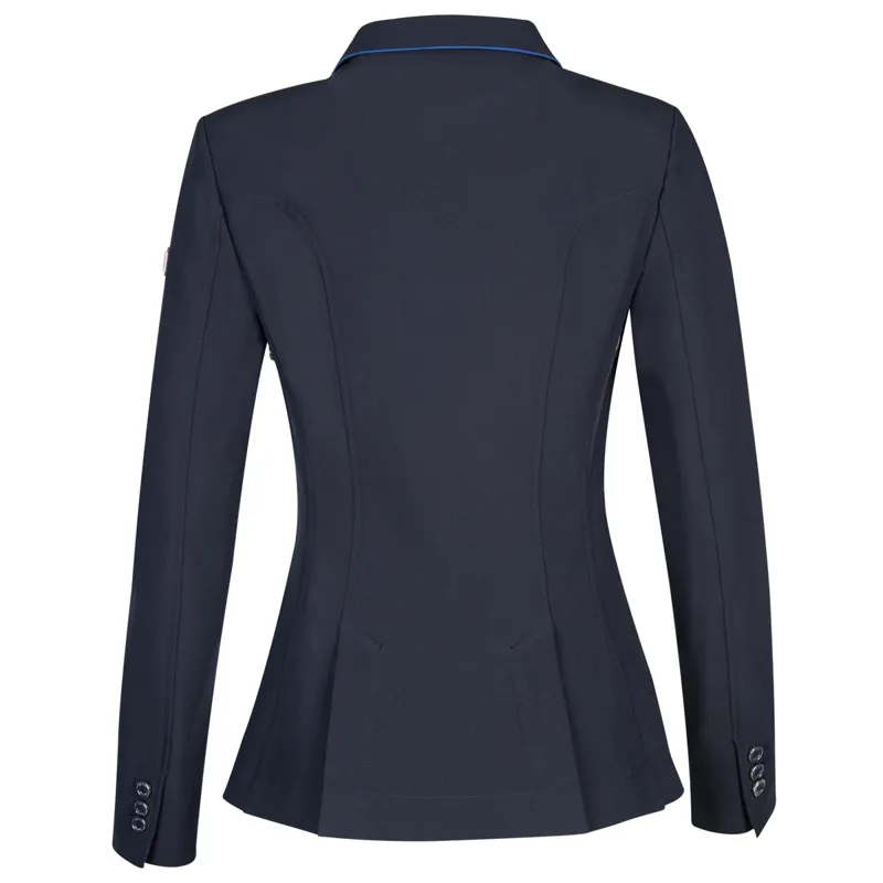Equiline Christine Ladies Competition Jacket - Blue-1