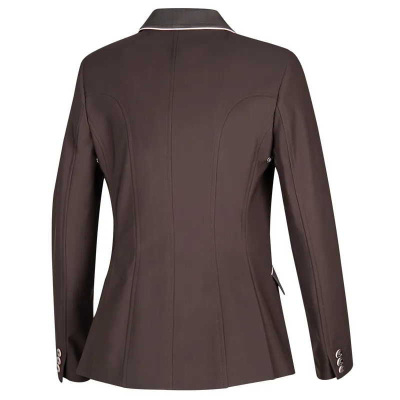 Equiline Buffy Ladies Competition Jacket - Brown-1