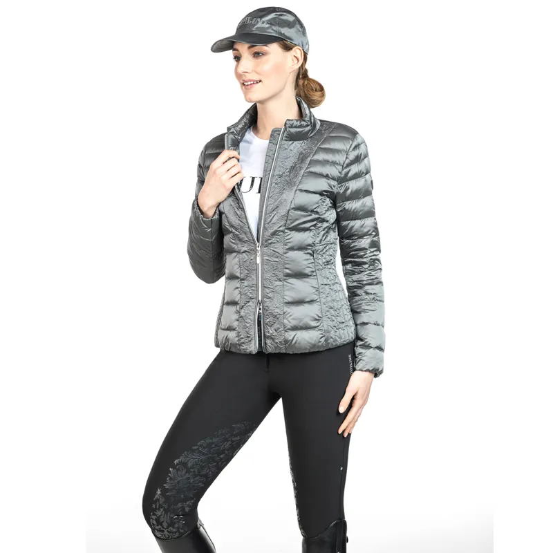 Equiline Bonny Half Grip Ladies Breeches - Black-5