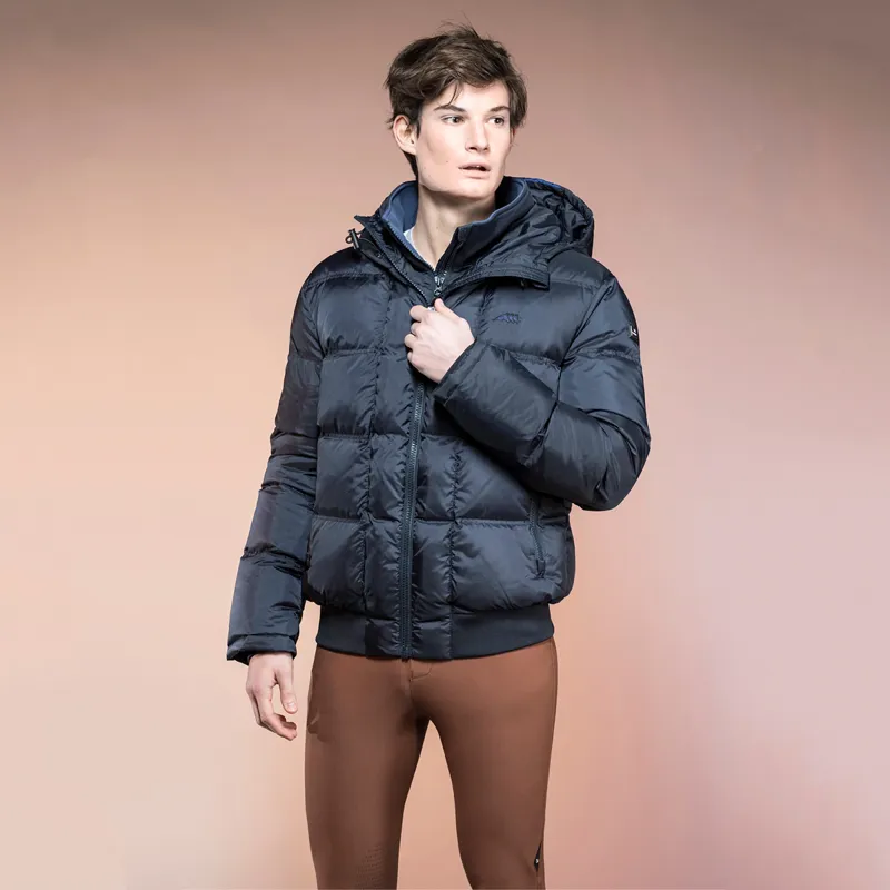 Equiline Elliot Mens Down Jacket Blue Equiline Elliot Mens Down Jacket Blue