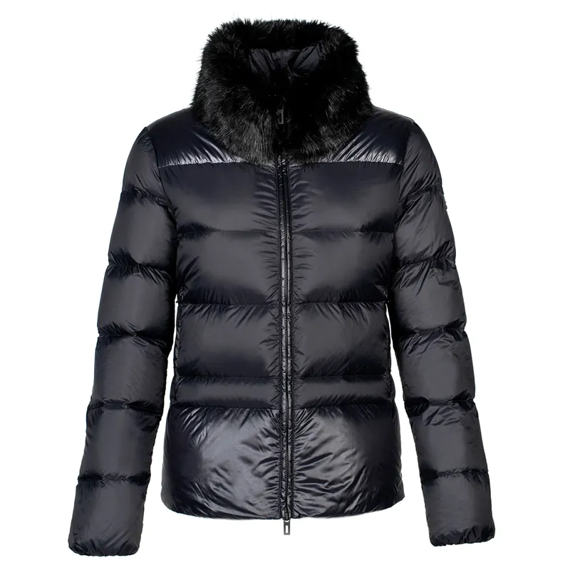 Equiline Owl Ladies Down Jacket - Black