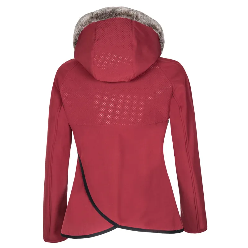 Equiline Elly Ladies Softshell Jacket - Marsala-1