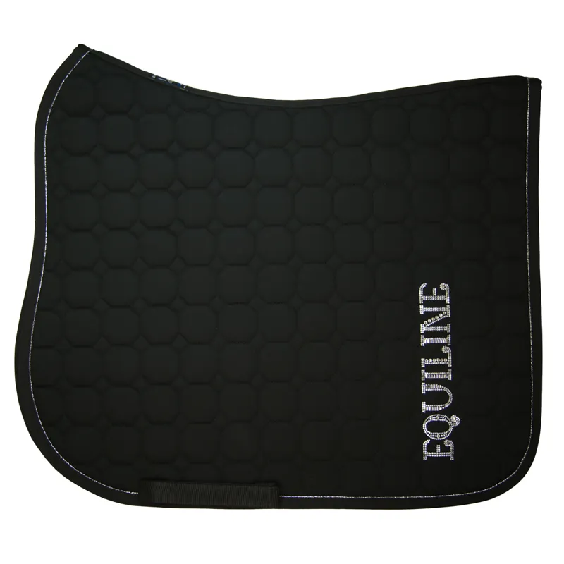Equiline Guiag Dressage Saddlecloth - Black