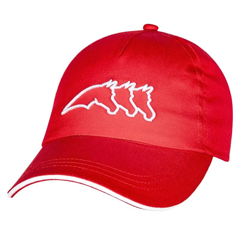 Equiline Irving Unisex Cap - Fire Red