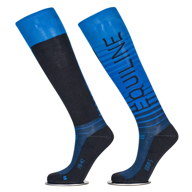 Equiline Quartz Unisex Riding Socks - Royal