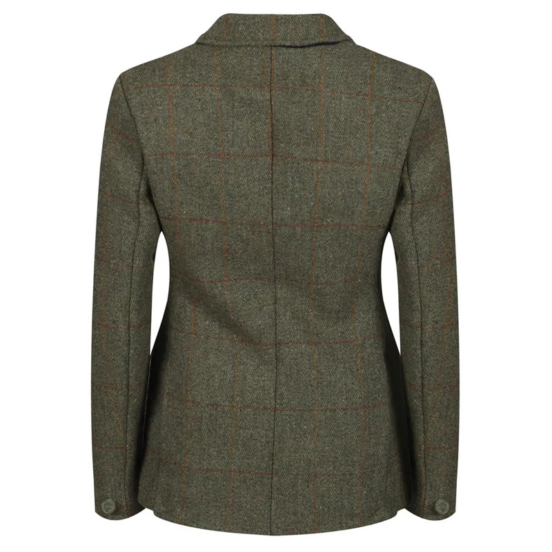 Equetech Claydon Tweed Junior Show Jacket - Green-1