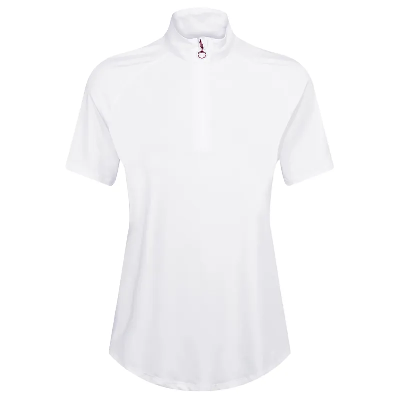 Equetech Signature Cool Ladies Competition Shirt - White