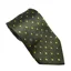 Equetech Diamond Junior Show Tie - Forest/Gold