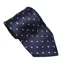 Equetech Diamond Junior Show Tie - Navy/Pink