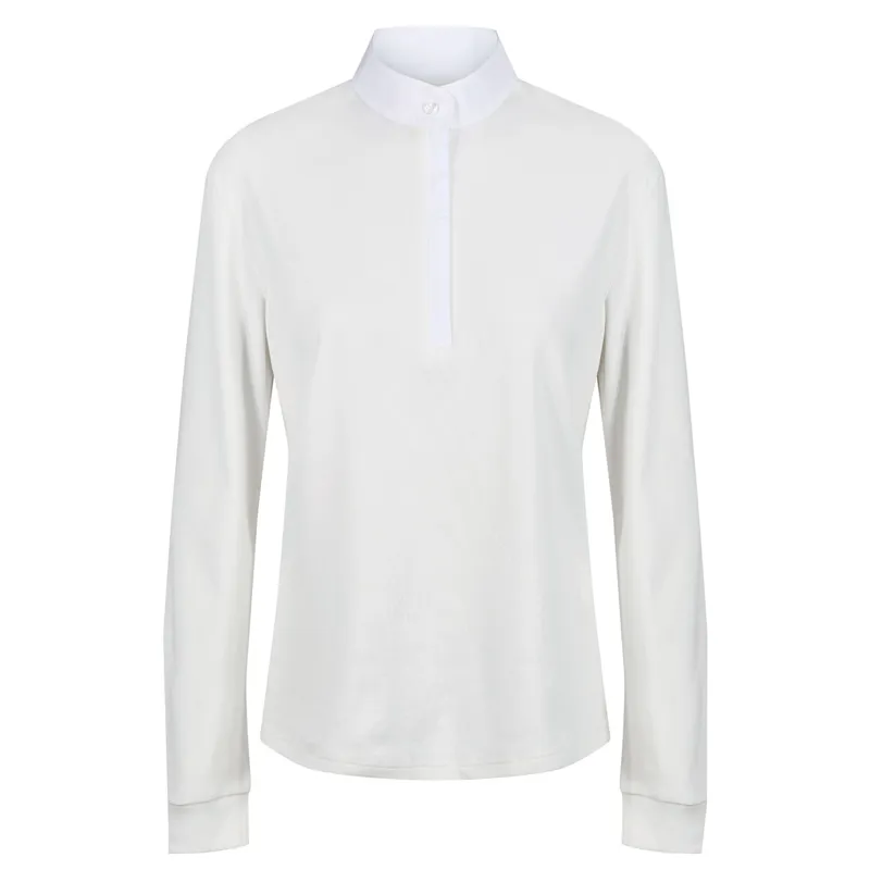 Equetech Foxhunter Ladies Cotton Show Shirt - Ecru