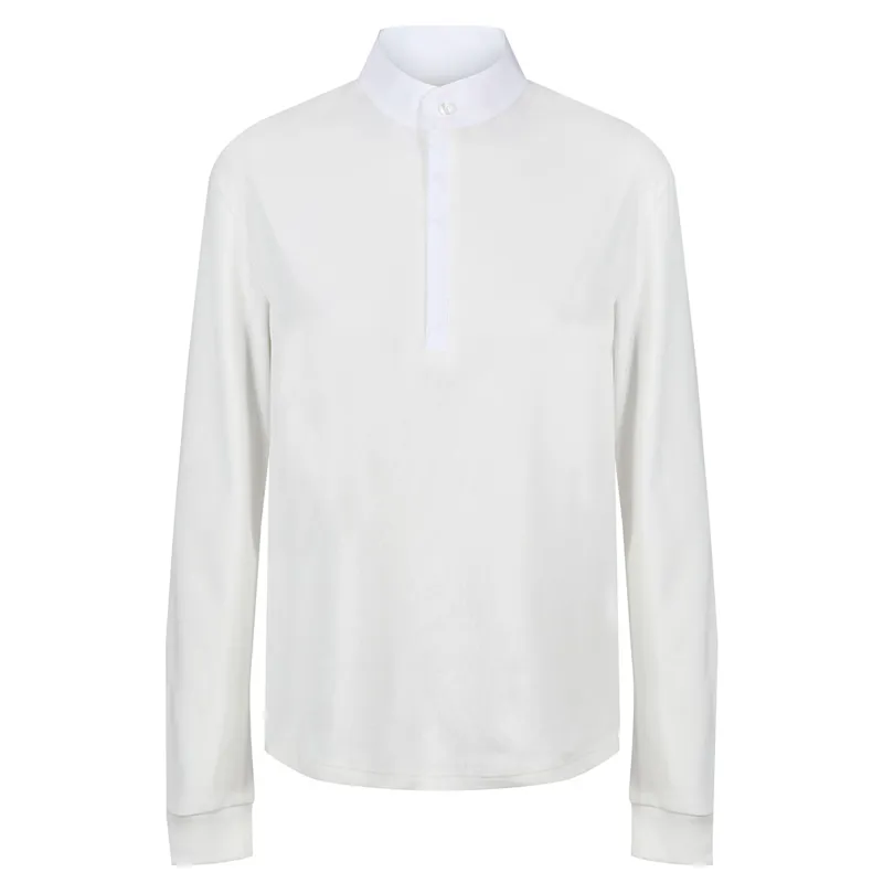 Equetech Foxhunter Mens Cotton Show Shirt - Ecru