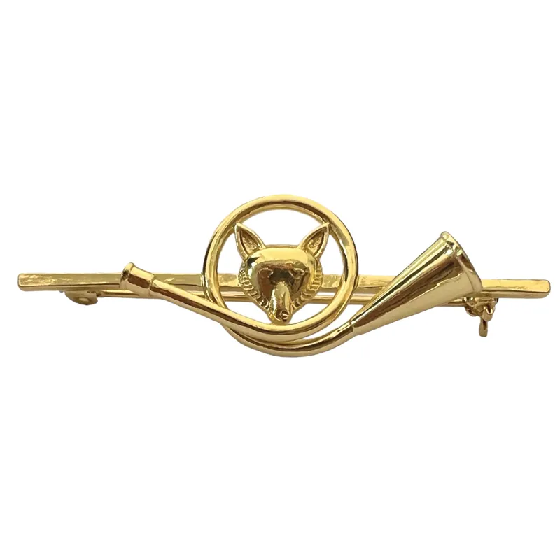 Equetech French Horn Stock Pin - Gold