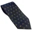 Equetech Horseshoe Adults Show Tie - Navy/Gold