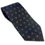 Equetech Horseshoe Junior Show Tie - Navy/Gold