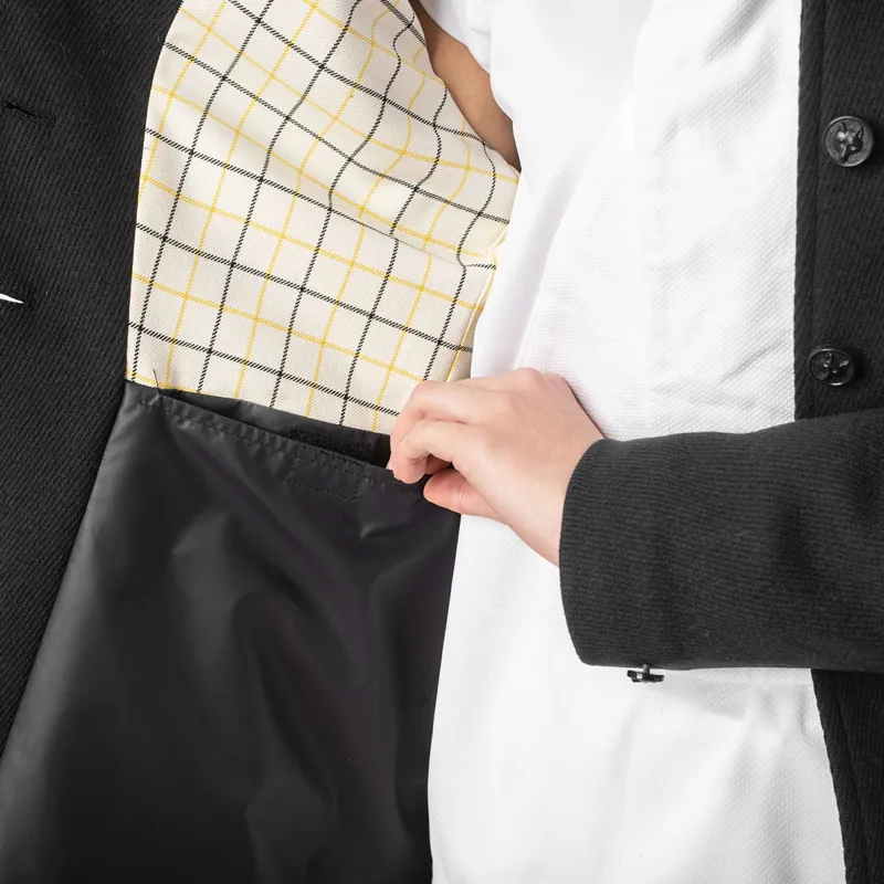 Equetech Hunt Wool Frock Ladies Coat - Black-3