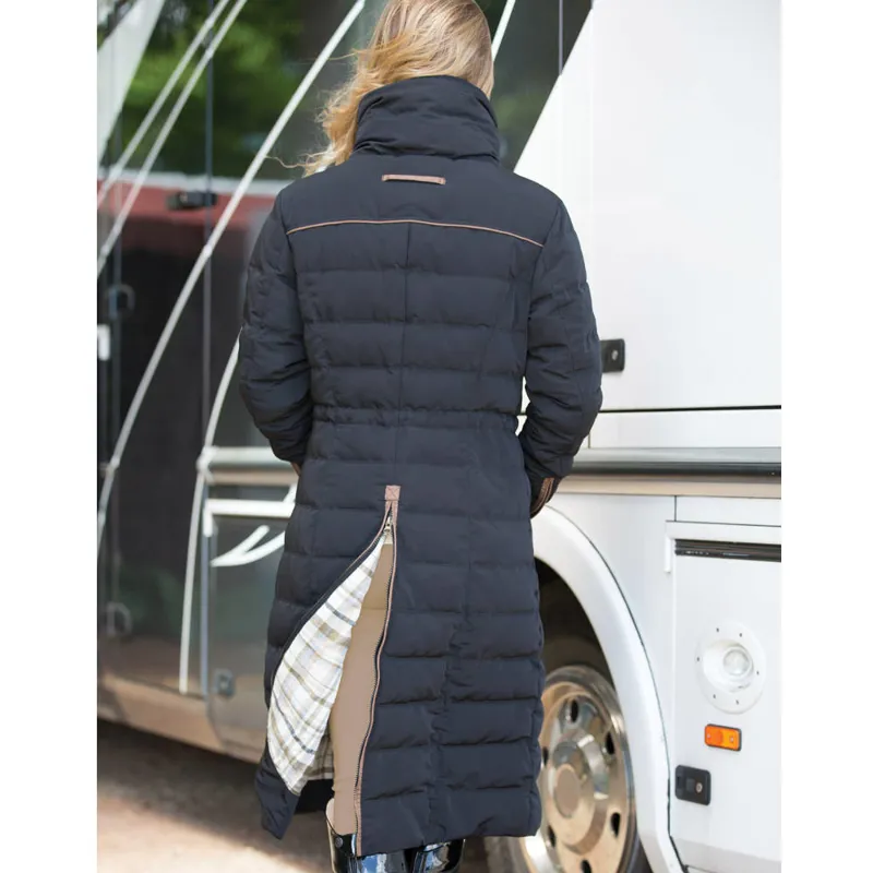 padded riding coat