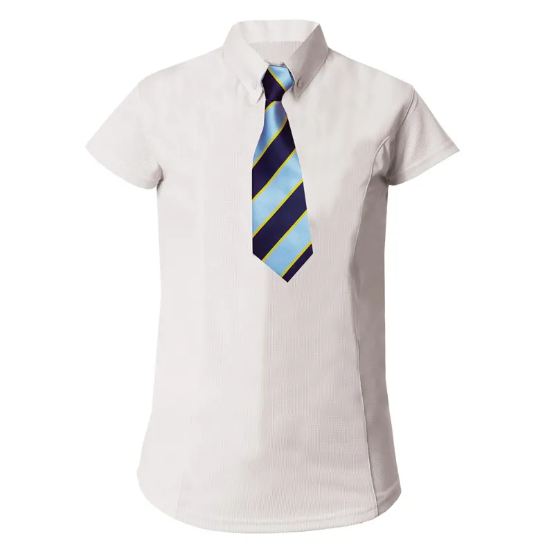 Equetech Waffle Junior Competition Shirt - White